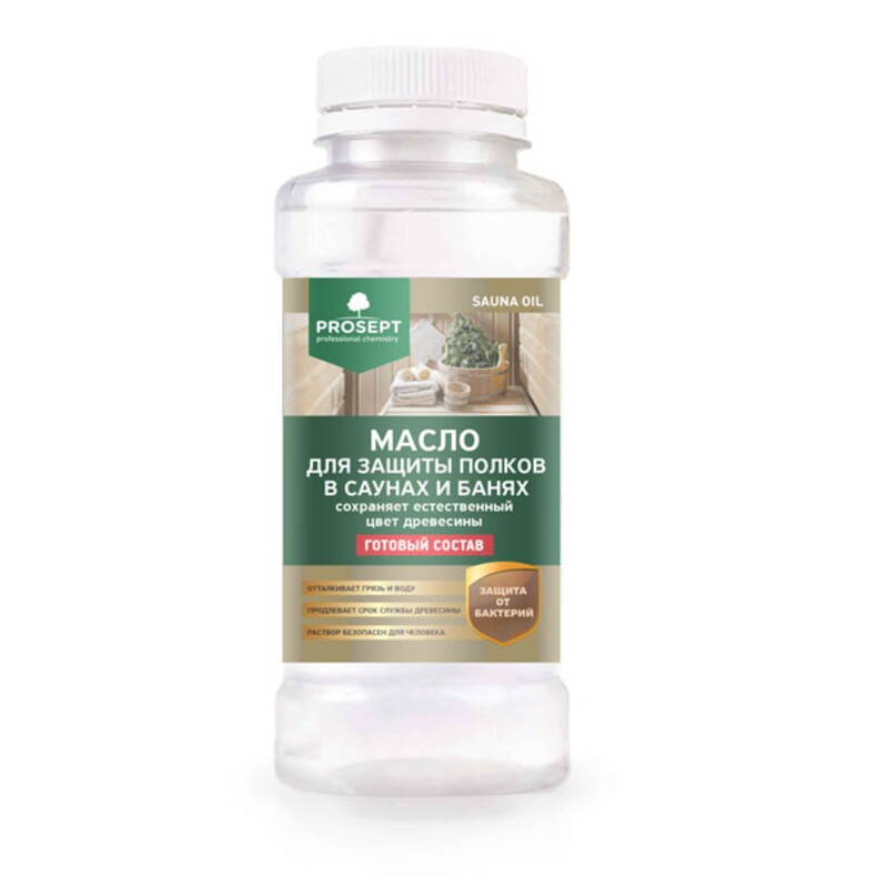 Prosept SAUNA OIL 0,25 л